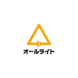 kiri-kiri (kiri-kiri)さんの電気工事会社　（オールライト）　のロゴへの提案