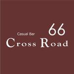 総合広告代理店 (chuo-ad)さんのショットバー「Casual Bar  Cross Road 66」の看板への提案