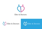D.R DESIGN (Nakamura__)さんのセレブ系の婚活サイト　「エリート＆ドクターズ」の　ロゴへの提案