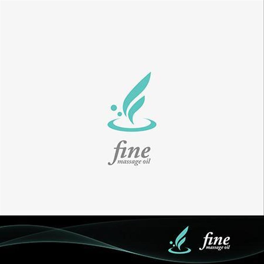 製品のロゴ　「fine」のロゴ