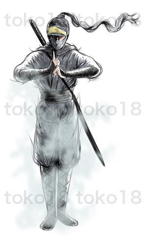 toko18 (toko18)さんのかっこいい忍者のイラスト制作への提案