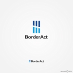 ねこすまっしゅ (nekosmash)さんのライブ・イベントや店舗をプロデュースする新会社「Border Act」のロゴへの提案