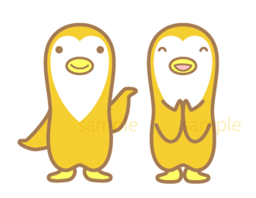 「ペンギン」のキャラクターデザイン