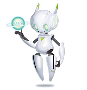 藤原 (takami86)さんの業務用ロボット（RPA）のキャラクターデザインへの提案
