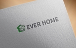 モンチ (yukiyoshi)さんの介護保険を利用できる住宅リフォーム事業「EVER　HOME」のロゴへの提案
