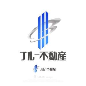 HABAKIdesign (hirokiabe58)さんの不動産の売買・仲介・賃貸  株式会社ブルー不動産のロゴへの提案