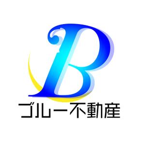 きつつき (li_ktkt)さんの不動産の売買・仲介・賃貸  株式会社ブルー不動産のロゴへの提案