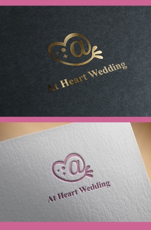  chopin（ショパン） (chopin1810liszt)さんのブライダル企業「（株）At　Heart　Wedding」のロゴへの提案