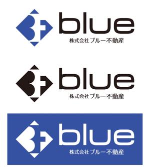 tsujimo (tsujimo)さんの不動産の売買・仲介・賃貸  株式会社ブルー不動産のロゴへの提案