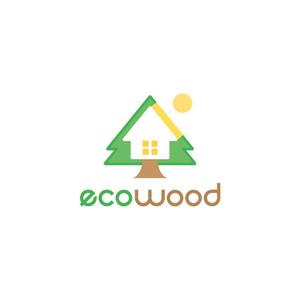 TKデザイン (takekazu1121)さんの建売住宅「エコウッド（ecowood）」のロゴの仕事への提案