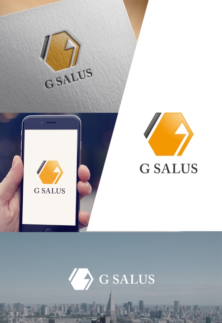 web_rog ()さんのトレーニングジム「G SALUS」の頭文字「G」のロゴ作成への提案