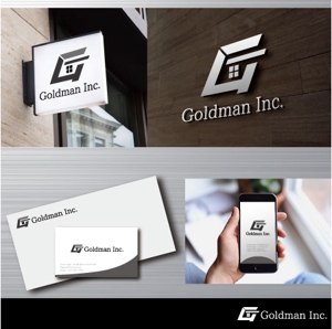 ispd (ispd51)さんの日本にまだない建築関連の輸入商社です。会社名「Goldman Inc.」会社のロゴの製作への提案