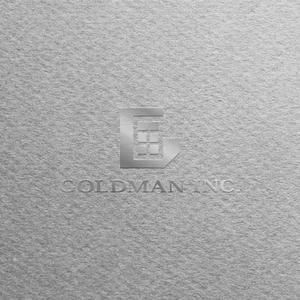 コトブキヤ (kyo-mei)さんの日本にまだない建築関連の輸入商社です。会社名「Goldman Inc.」会社のロゴの製作への提案