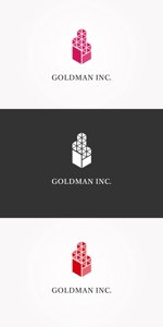 red3841 (red3841)さんの日本にまだない建築関連の輸入商社です。会社名「Goldman Inc.」会社のロゴの製作への提案