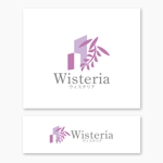 design vero (VERO)さんの新規開業　不動産業　【ウィステリア】　ロゴ作成への提案