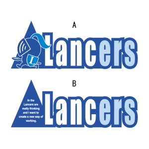 katsuji (katsuji)さんのランサーズ株式会社運営の「Lancers」のロゴ作成への提案