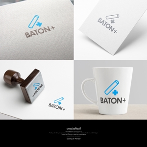 onesize fit’s all (onesizefitsall)さんの北海道の地域活性を目的とした「株式会社BATON+」の新会社ロゴ大募集  への提案