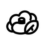 三浦　亮 (miuraryo)さんの利島椿櫛に押す焼印用の椿模様のイラストへの提案