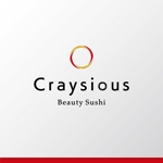 cozen (cozen)さんの外国人向け・和モダンなお寿司教室「Craysious」の ロゴへの提案
