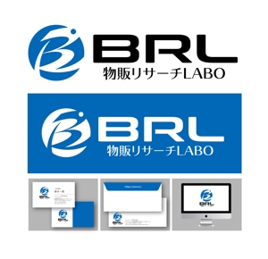 King_J (king_j)さんの研究機関「物販リサーチLABO（BRL)」のロゴへの提案