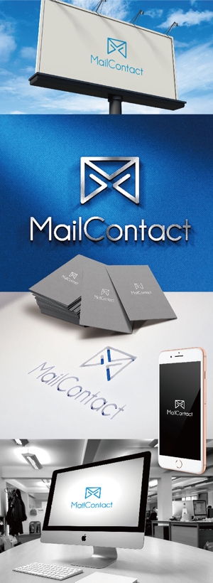 k_31 (katsu31)さんのメール配信サービス「MailContact」のロゴへの提案
