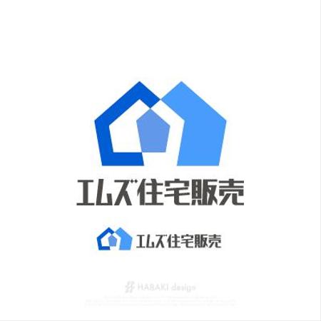 HABAKIdesign (hirokiabe58)さんの不動産仲介会社「エムズ住宅販売」のロゴへの提案