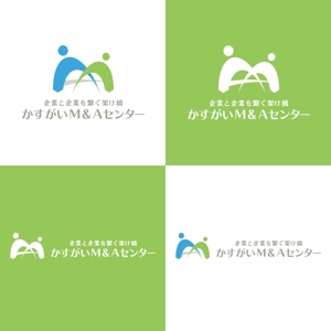 LLDESIGN (ichimaruyon)さんのM＆Aの専門会社「かすがいM＆Aセンター」のロゴ作成への提案