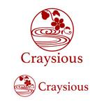 k_press ()さんの外国人向け・和モダンなお寿司教室「Craysious」の ロゴへの提案