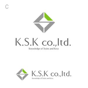 miru-design (miruku)さんの「K.S.K,co,ltd.もしくはKnowledge of Styles and KeysもしくＫ．Ｓ．Ｋ」のロゴ作成への提案