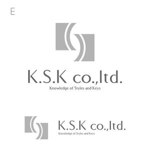 miru-design (miruku)さんの「K.S.K,co,ltd.もしくはKnowledge of Styles and KeysもしくＫ．Ｓ．Ｋ」のロゴ作成への提案