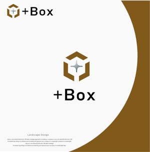 landscape (landscape)さんの賃貸リノベ「+Box」のロゴへの提案
