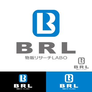 小島デザイン事務所 (kojideins2)さんの研究機関「物販リサーチLABO（BRL)」のロゴへの提案