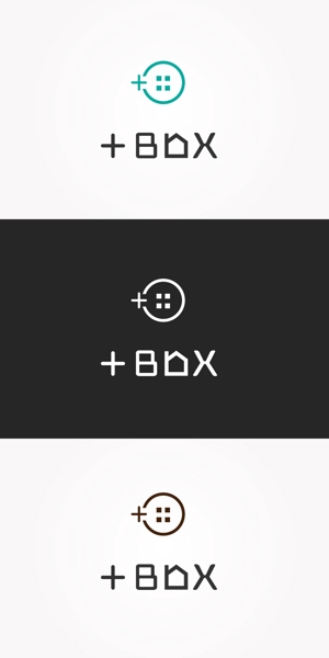 red3841 (red3841)さんの賃貸リノベ「+Box」のロゴへの提案