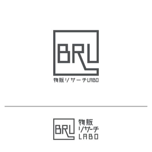 baku_modokiさんの研究機関「物販リサーチLABO（BRL)」のロゴへの提案