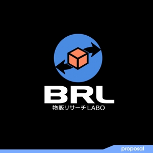 ark-media (ark-media)さんの研究機関「物販リサーチLABO（BRL)」のロゴへの提案
