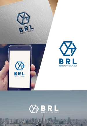 web_rog ()さんの研究機関「物販リサーチLABO（BRL)」のロゴへの提案