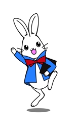 conny (satomix_cafe)さんのウサギのキャラクターデザインへの提案