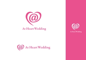 watahiroさんのブライダル企業「（株）At　Heart　Wedding」のロゴへの提案