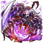 遠影 (tohkage)さんのゲームに登場するモンスターのイラスト(死神モンスター)への提案