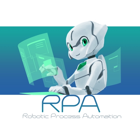 umegrafix (umegrafix)さんの業務用ロボット（RPA）のキャラクターデザインへの提案
