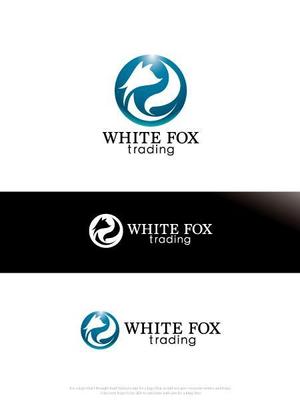 魔法スタジオ (mahou-phot)さんの会社ロゴ「WHITE FOX TRADING」のロゴへの提案