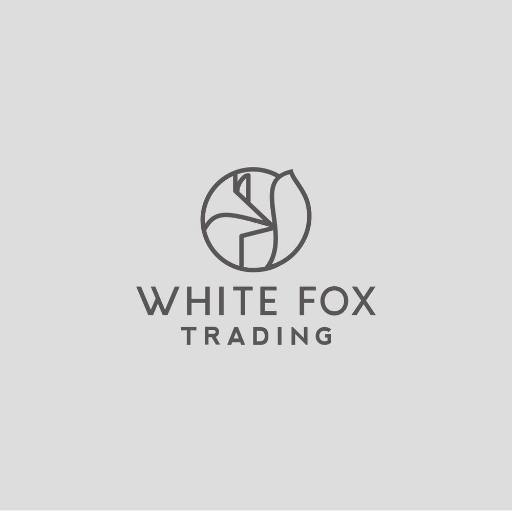 会社ロゴ「WHITE FOX TRADING」のロゴ