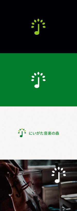 tanaka10 (tanaka10)さんの音楽事務所「にいがた音楽の森」のロゴへの提案