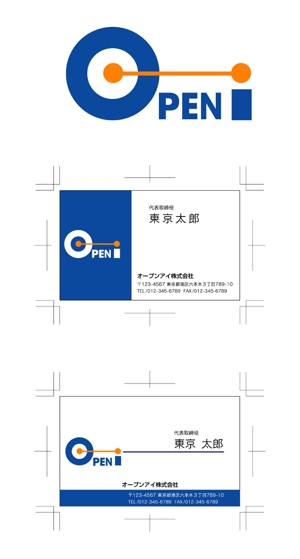 mami-sugi-shareさんの会社名刺デザインへの提案