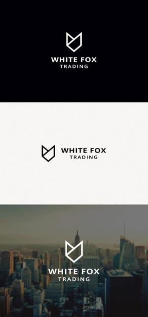 tanaka10 (tanaka10)さんの会社ロゴ「WHITE FOX TRADING」のロゴへの提案