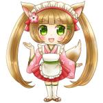 秋月 (pict-pear)さんの★HPに使用するかわいキャラクターイラストを募集します★（選定後プロジェクトでの追加依頼予定あり）への提案