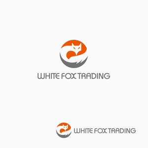 atomgra (atomgra)さんの会社ロゴ「WHITE FOX TRADING」のロゴへの提案