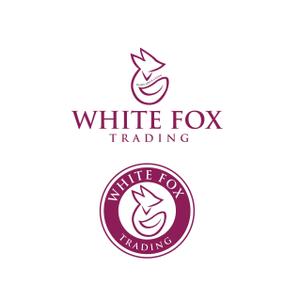 Hagemin (24tara)さんの会社ロゴ「WHITE FOX TRADING」のロゴへの提案