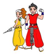 山本　利恵子 (R_Yamamoto)さんのうちわのキャラクター制作への提案