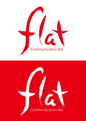 ttsoul (ttsoul)さんの居酒屋「コミュニケーション・バル flat」のロゴへの提案